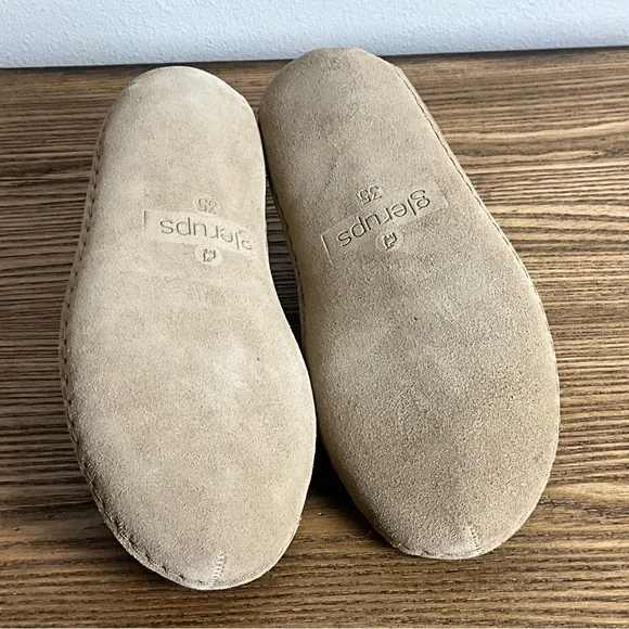 Glerups Petrol Blue Wool Slippers, New in Box - Picture 5 of 9